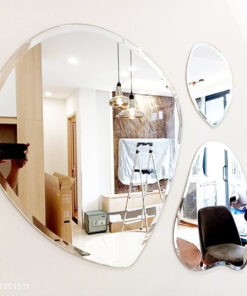 Gương dán tường trang trí 04